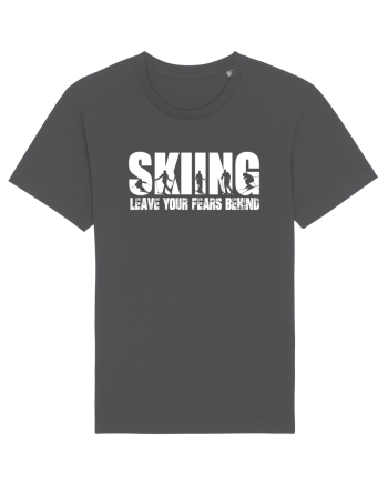 Sporturi de iarnă - Skiing - leave your fears behind Anthracite
