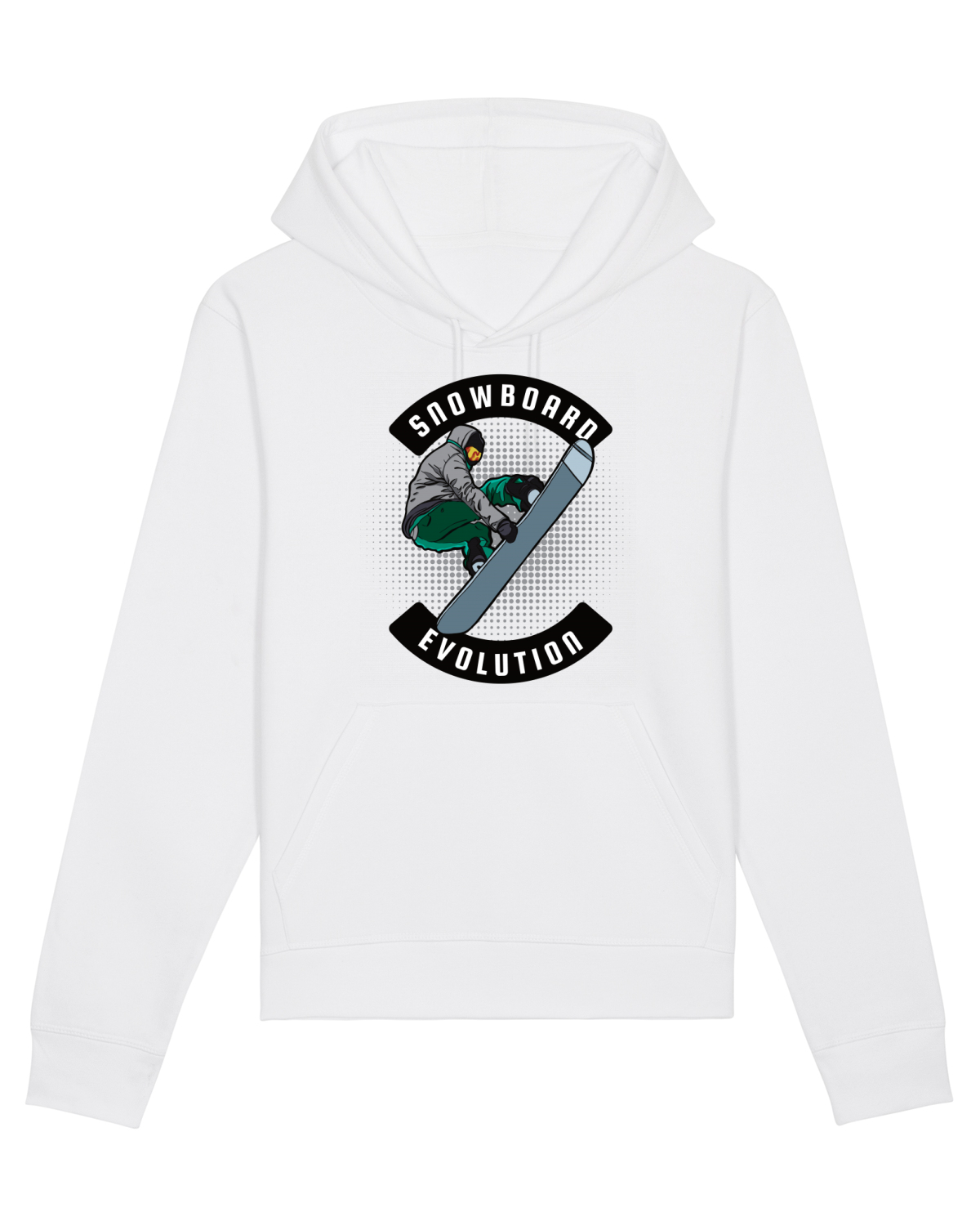 Hanorac Unisex Drummer White