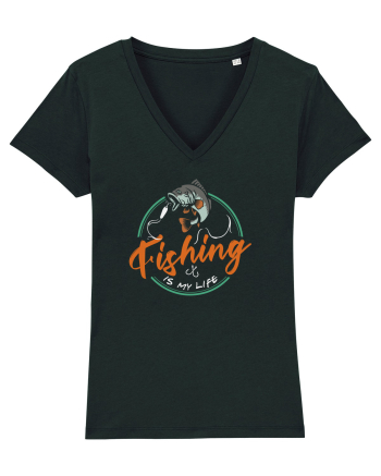 Fishing is my life Black