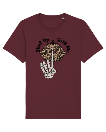 Shut Up & Kiss Me Burgundy