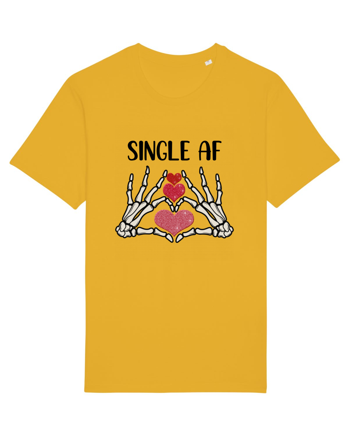 Tricou mânecă scurtă Unisex Rocker Spectra Yellow