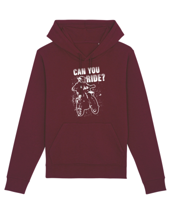Can you ride? Burgundy