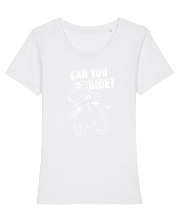 Can you ride? White