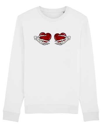 Two Hearts White
