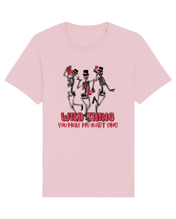 Wild Thing You Make My Heart Sing Cotton Pink