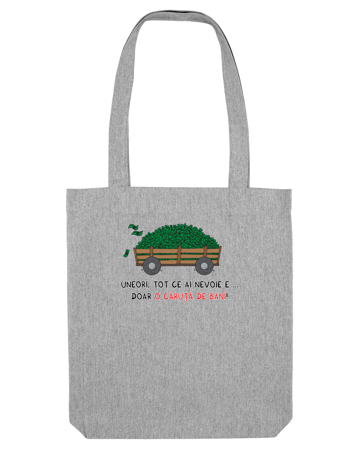 Sacoșă textilă Heather Grey