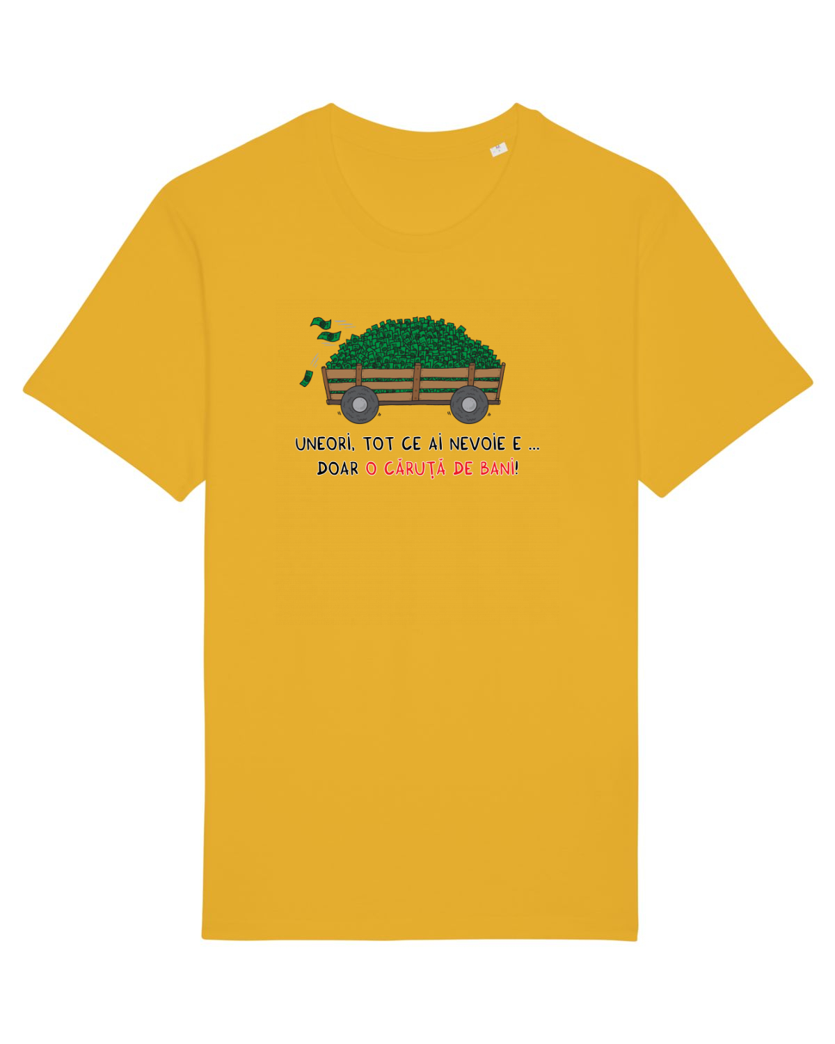 Tricou mânecă scurtă Unisex Rocker Spectra Yellow
