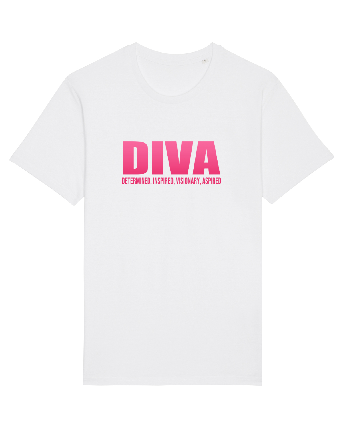 Tricou mânecă scurtă Unisex Rocker White