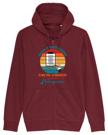 M-am făcut antreprenor Burgundy
