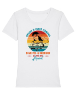 M-am făcut avocat Tricou mânecă scurtă guler larg fitted Damă Expresser