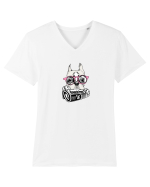 French press Tricou mânecă scurtă guler V Bărbat Presenter