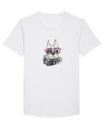 French press Tricou mânecă scurtă guler larg Bărbat Skater