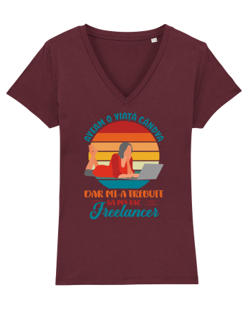 M-am făcut freelancer - ea Burgundy