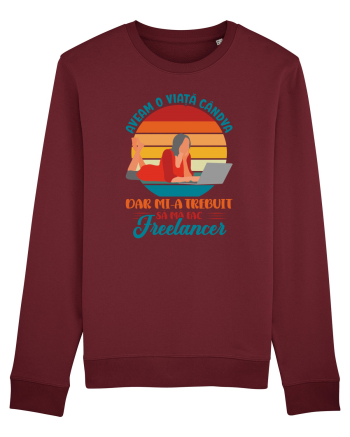 M-am făcut freelancer - ea Burgundy