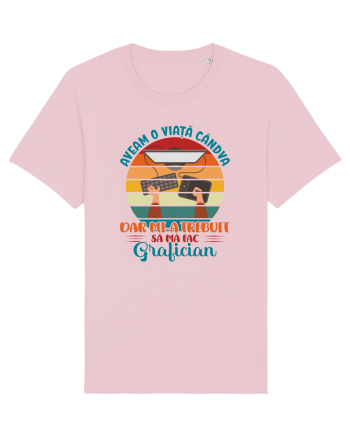 M-am făcut grafician - v2 Cotton Pink