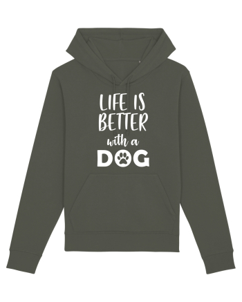Life is better wit ha dog Khaki