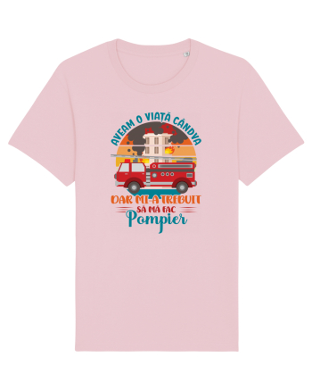 M-am făcut pompier Cotton Pink