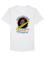 M-am făcut procuror Tricou mânecă scurtă guler larg Bărbat Skater