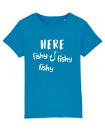 Here fishy fishy fishy Tricou mânecă scurtă  Copii Mini Creator
