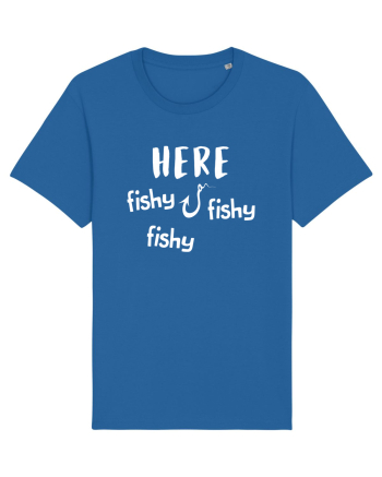 Here fishy fishy fishy Royal Blue