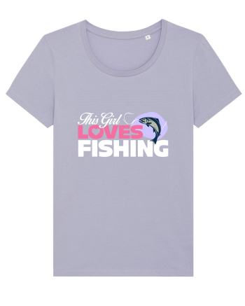 This girl loves fishing Lavender