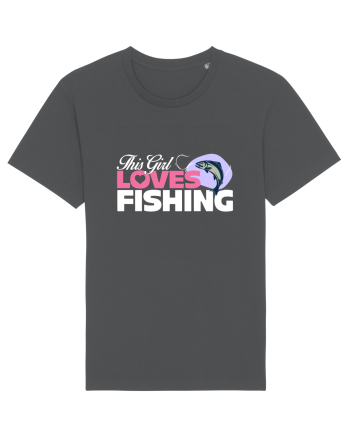 This girl loves fishing Anthracite