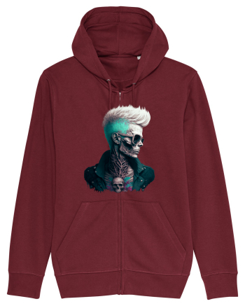 Skeleton King Burgundy
