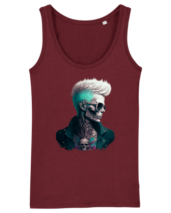 Skeleton King Burgundy
