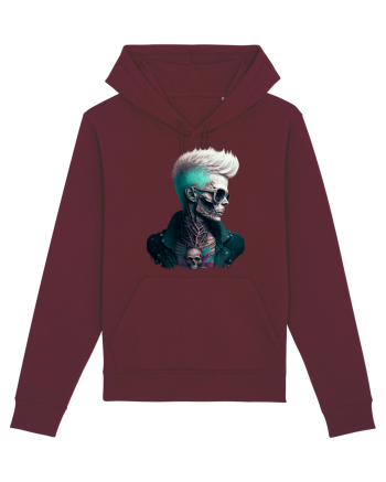 Skeleton King Burgundy