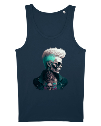 Skeleton King Navy