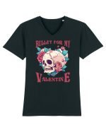 Bullet For My Valentine Skull Tricou mânecă scurtă guler V Bărbat Presenter