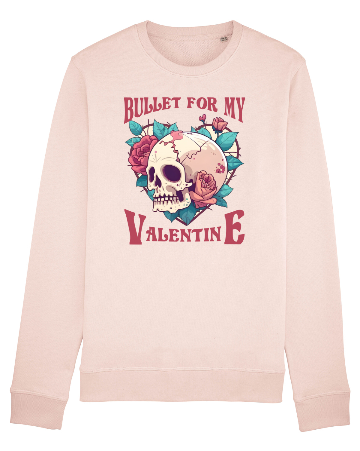 Bluză mânecă lungă Unisex Rise Candy Pink