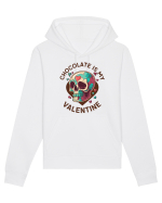 Chocolate Is My Valentine Skull Hanorac Unisex Drummer