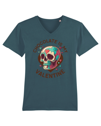 Chocolate Is My Valentine Skull Stargazer