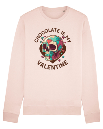 Chocolate Is My Valentine Skull Candy Pink
