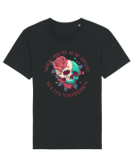 Dead Inside But It's Valentine Skull Tricou mânecă scurtă Unisex Rocker