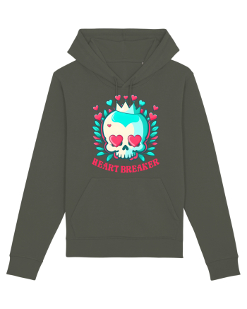 Heart Breaker Skull Valentine Khaki