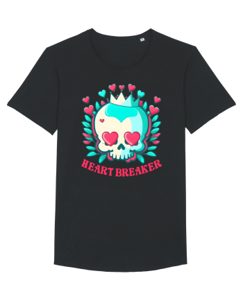 Heart Breaker Skull Valentine Black