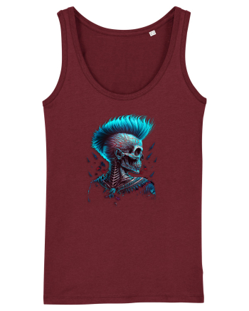 Skeleton Style Burgundy