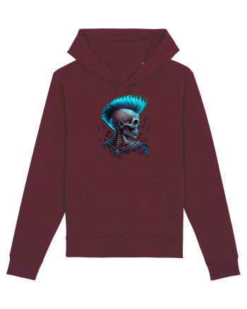 Skeleton Style Burgundy