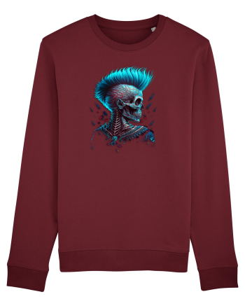Skeleton Style Burgundy