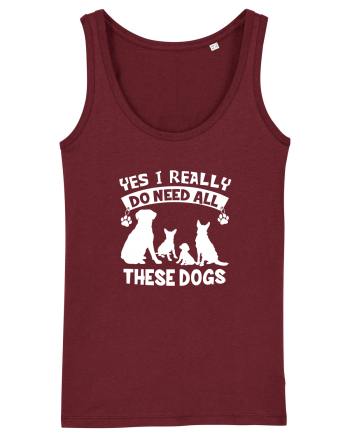 I need all these dogs Burgundy