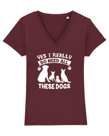 I need all these dogs Burgundy