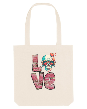 Love Heart Valentine Skull Natural