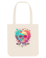 Not Today Cupid Anti Valentine Skull Sacoșă textilă