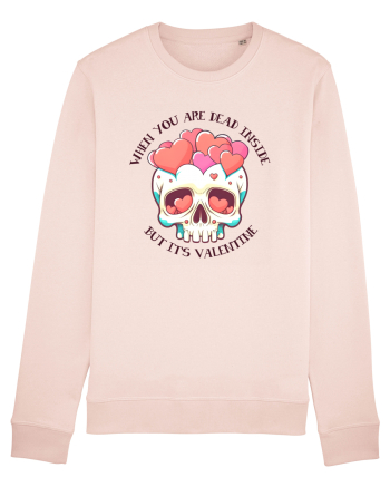 When You Are Dead Inside But It's Valentine Candy Pink
