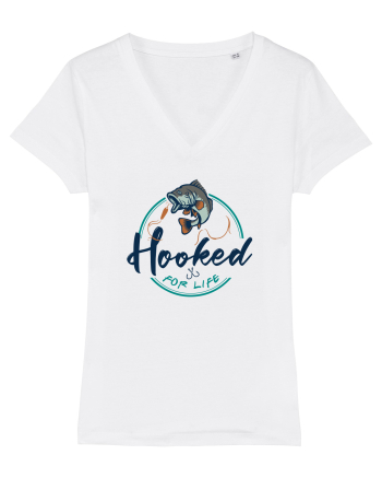 Hooked for life White