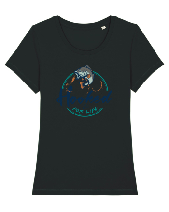 Hooked for life Black