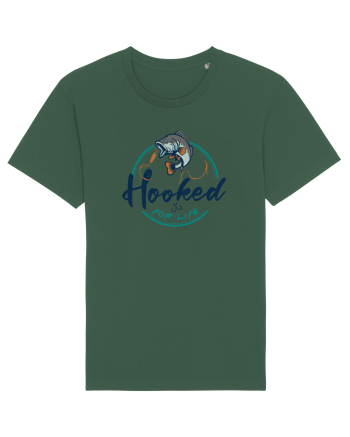 Hooked for life Bottle Green