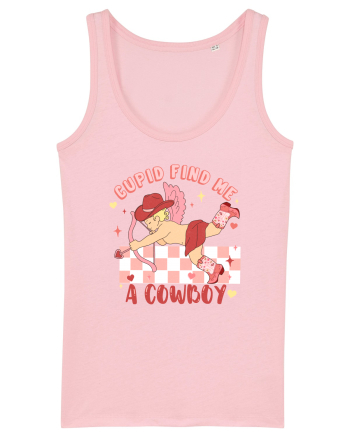 Cupid Find Me A Cowboy Cotton Pink